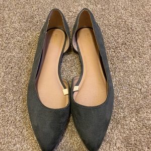 Mossimo (Target brand) gray flats
